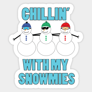 Snowmies Sticker